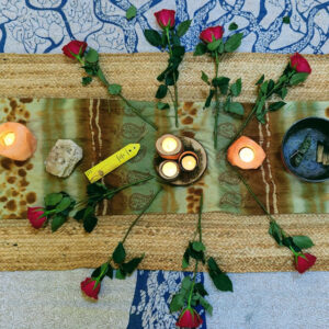 Sacred rose sisterhood circle